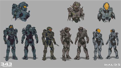 Halo 5 Guardians Halo 5 Art Showcase Halo Armor Armor Concept