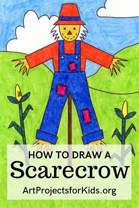 Https://techalive.net/draw/how To Draw A Scarcrow