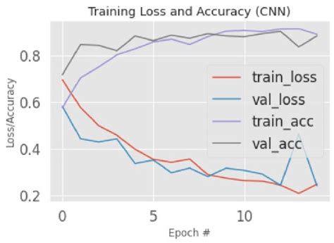 Training Loss And Accuracy Graph Of The Model During Training