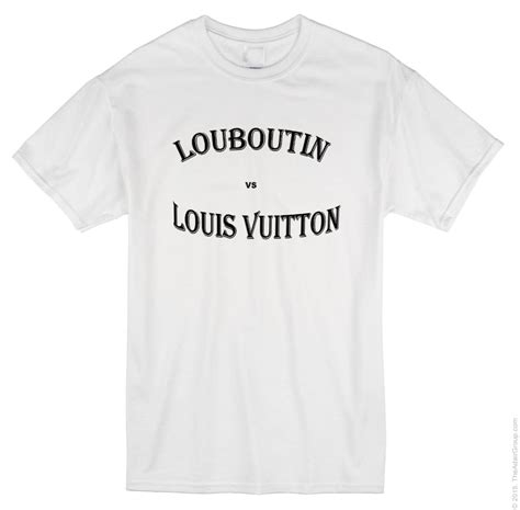Louis vuitton t shirt (1,398 results) louis vuitton t shirt men louis vuitton price ($) any price under $25 $25 to $100 $100 to $250 over $250 custom. Louis Vuitton vs Louboutin - t-shirt customisé - EDITION ...