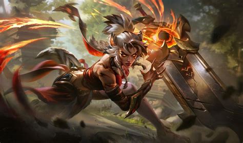 Riven The Exile League Of Legends