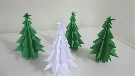 Tutorial Papercraft Christmas Tree Youtube