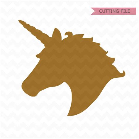 Unicorn Svg Cutting File Unicorn Head Svg Instant Download Etsy
