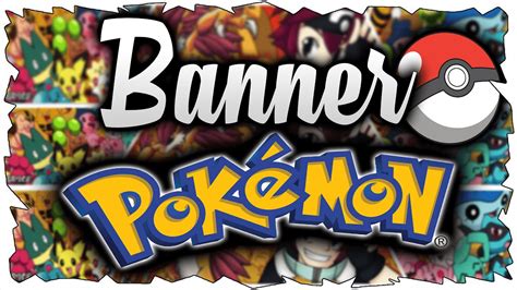 Banner Pokemon Editable Hd Youtube