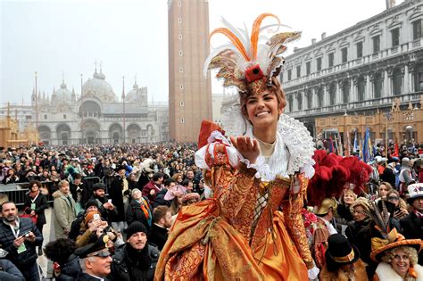 Italy Celebrates Venice Carnival 2016