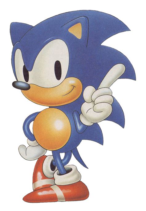 Sonic The Hedgehog Japanese Art