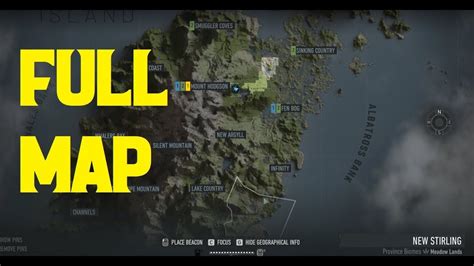 Full Map Of Ghost Recon Breakpoint Youtube