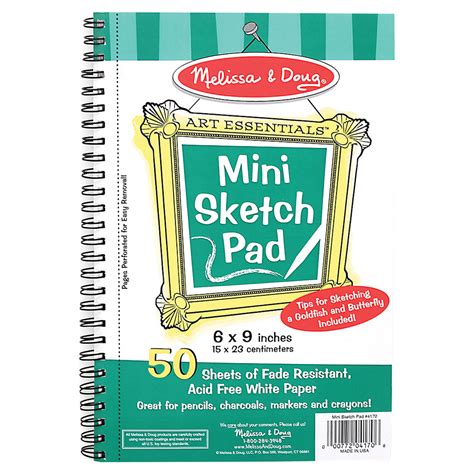 Melissa And Doug Mini Sketch Pad 6x9 Buy Online