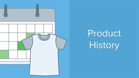 Product History In Vend Vend U Youtube