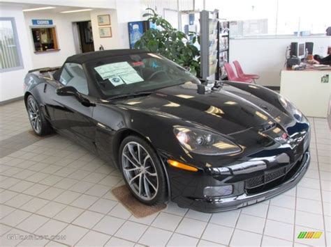 Black 2013 Chevrolet Corvette 427 Convertible Collector Edition