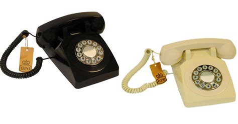 Gpo 746 1970s Stylish Classic Retro Rotary Dial Corded Telephone In