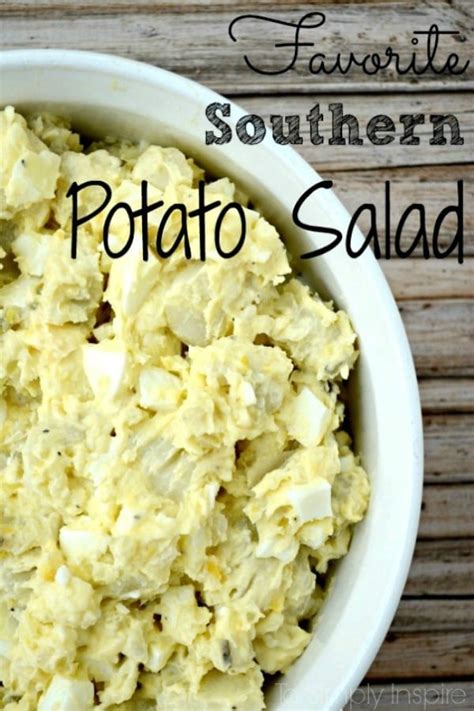 Favorite Southern Potato Salad Recipe A Classic Creamy Version