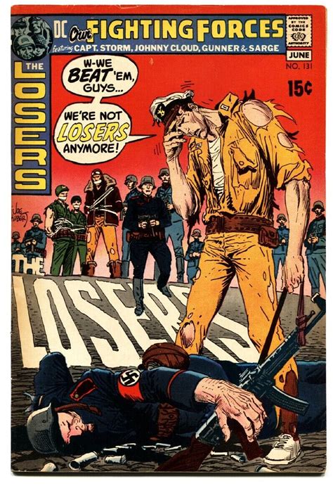 Our Fighting Forces 131 1971 Dc The Losers Capt Storm Joe Kubert