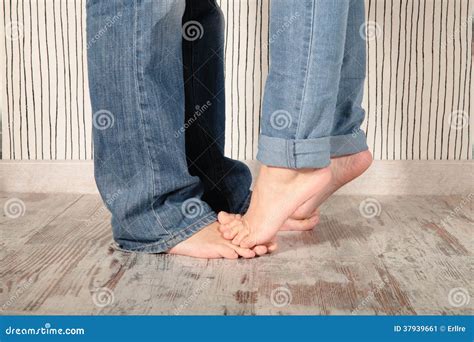 Happy Couple Stock Image Image Of Person Married Barefoot 37939661
