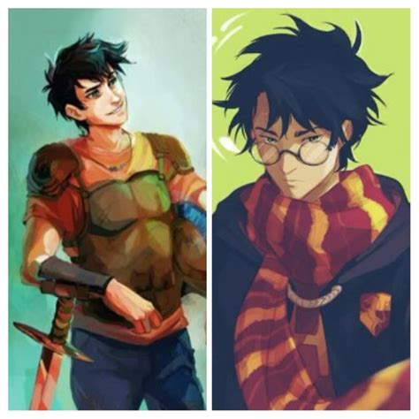 The harry potter and percy jackson series are some of the most popular children book series of the time. Are there any relations between Harry Potter and Percy ...