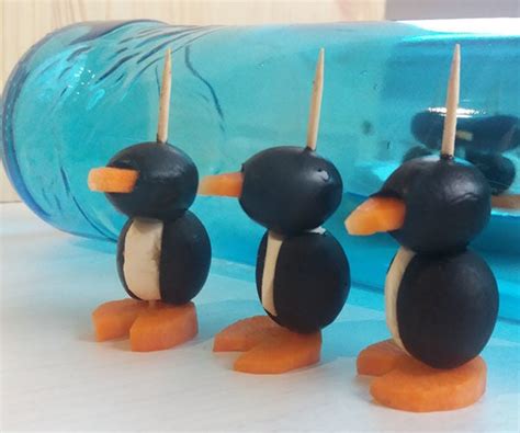 Easy low carb appetizers can mean many different things! Low-Calorie Appetizer "Penguins" - Instructables