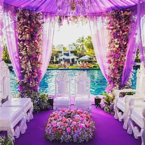Prettiest Lavender Decor Ideas For Day Night Wedding Functions Lavender Wedding Theme