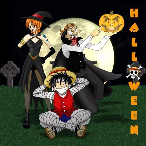 One Piece Halloween By Zombiegirl01 On Deviantart Halloween Nami