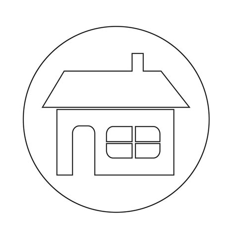 Real Estate House Icon 564166 Vector Art At Vecteezy