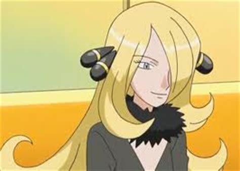 She appears many times throughout the diamond & pearl series where helps ash and his friends try to stop team galactic from reaching their ultimate goal. Cynthia in the Anime - Pokemon Champion Cynthia Photo (31829695) - Fanpop