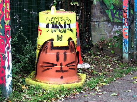 Mexico City Cat Tags Fire Hydrant Graffiti Around The Worlds Parts