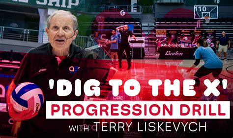 ‘dig To The X Progression Drill With Terry Liskevych The Art Of