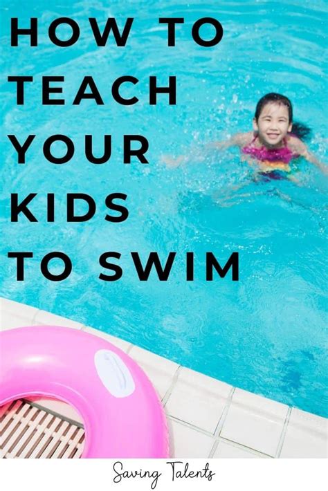 How To Teach Your Kid To Swim Without Swimming Lessons
