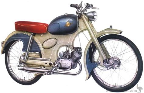 Mars Monza 50cc Jlo Engine 1956
