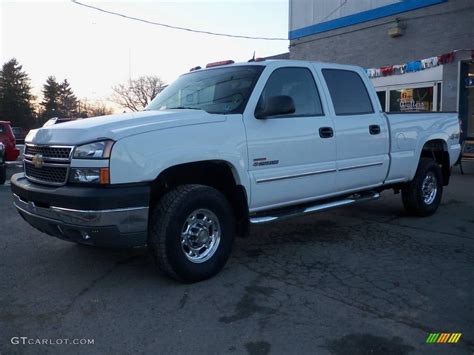 2005 Summit White Chevrolet Silverado 2500hd Lt Crew Cab 4x4 25062390