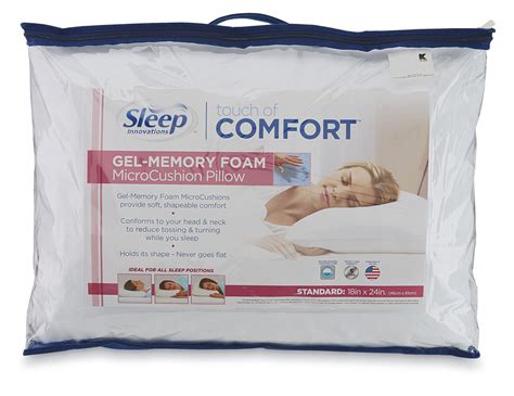 Rest easy on picks for back sleepers, side sleepers. Sleep Innovations Touch of Comfort Gel Memory Foam ...