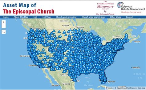 Three Rivers Episcopal Episcopal Asset Map Unveils Redesigned Site
