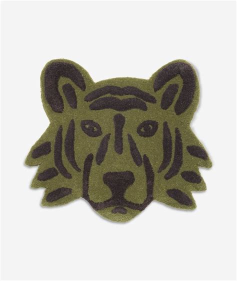 Tiger Head Tufted Rug Tufted Rug Hand Tufted Rugs Tufted