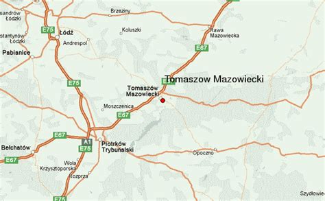 Szczegółowy plan miasta tomaszów mazowiecki. Tomaszów Mazowiecki Location Guide