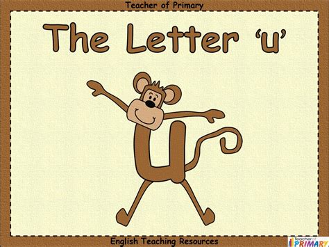 The Letter U Teaching Resources