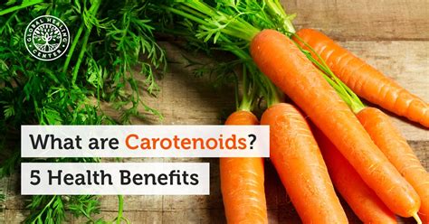 What Are Carotenoids 5 Health Benefits
