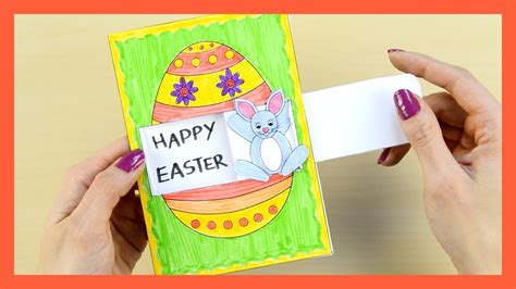 I made them in several with easter being early this year, despite the snow outside, i decided to make some super cute punch art easter cards for my friends and family, using. How to Make Easter Card - fun Easter craft for kids with ...