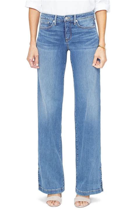 Nydj Wide Leg Trouser Jeans Rhodes Nordstrom