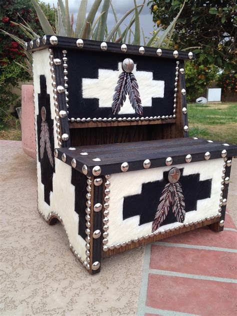 A native american coaster design pack. Native American Style Or Southwestern Decor Cowhide ...