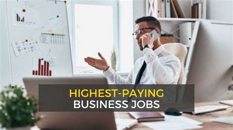 8 Highest Paying Business Jobs Career Sidekick