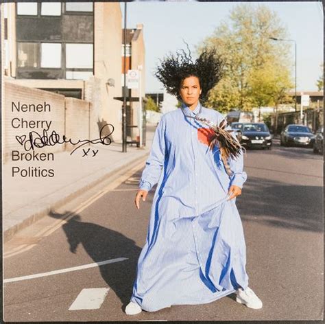 Neneh Cherry Broken Politics Signed Vinyl Lp Amoeba Music