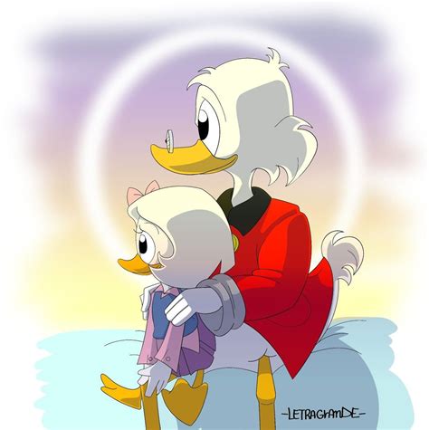 Scrooge And Webby Duck Tales Anime Scrooge
