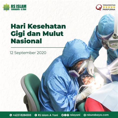 Hari Kesehatan Gigi Dan Mulut Nasional Rs Islam Surabaya