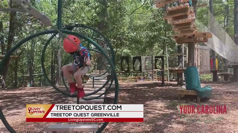Maybe you would like to learn more about one of these? TreeTop Quest Greenville cuts ribbon this week on Upstate's first aerial adventure park