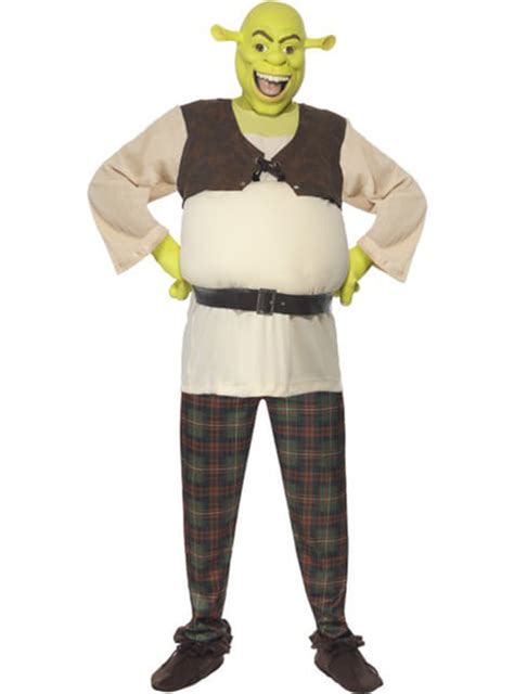 Deluxe Shrek Adult Costume Express Delivery Funidelia