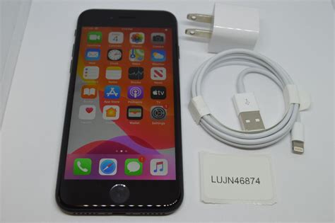 apple iphone se 2nd gen 2020 unlocked black 64gb a2275 lujn46874 swappa