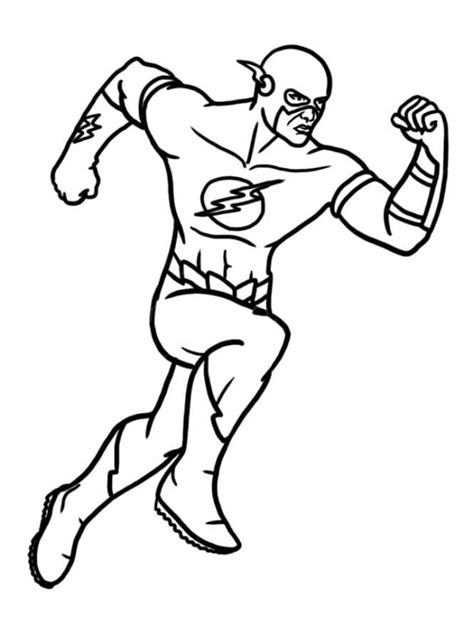 The Flash Coloring Pages Free Printable Coloring Pages For Kids