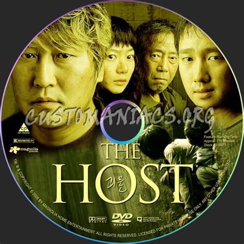 The Host Dvd Label Dvd Covers And Labels By Customaniacs Id 23264