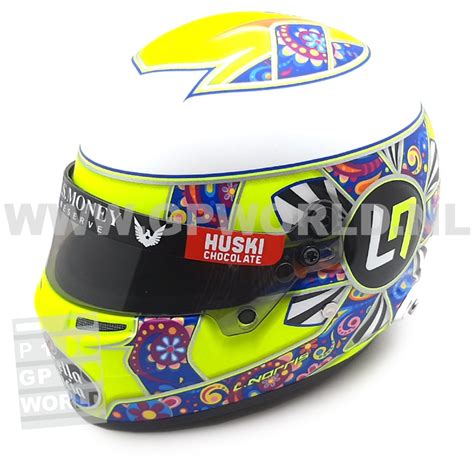 Lando norris 1:2 scale helmet. 2019 helm Lando Norris | Mexico - 1/2 Bell Sports ...