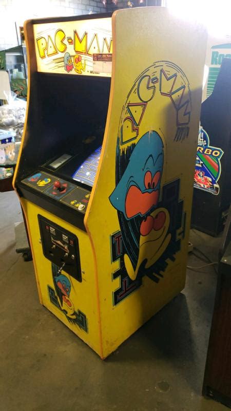 pac man upright classic arcade game bally midway 3
