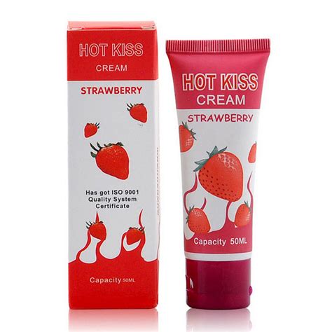 Hot Kiss Cherry Cream 50ml Edible Lubricant Personal Lubricants Suit